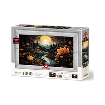 Art Puzzle Gece Güzellikleri 1000 Parça Çerçeveli Puzzle