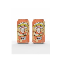 Warheads Sour Peach Soda - Ekşi Şeftali Aromalı Gazlı İçecek 330ml 2 Adet