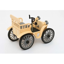 1890 Model Antika Araba Kit Card - Eğitici Oyuncak