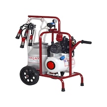 Tek Sağım Kuru Sistem 30 Lt Alüminyum Güğümlü Süt Sağım Makinesi