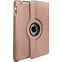 Apple Uyumlu iPad, 2 3 4 İçin 9,7 İnç 360 Derece Döner Standlı Tablet Kılıfı
