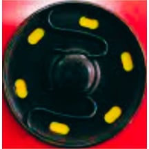 Çıt Çıt 30 Mm 6'lı Siyah