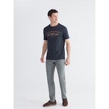 Lcwaıkıkı Classic Gri Slim Fit Gabardin Erkek Chino Pantolon