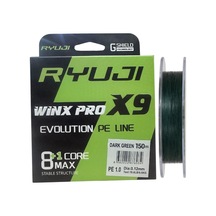 Ryuji Winx Pro X9 150mt 0.12mm İp Misina Koyu Yeşil