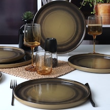 Keramika Vintage Vibe Stackable Servis Tabağı 27 Cm 6 Adet 21781