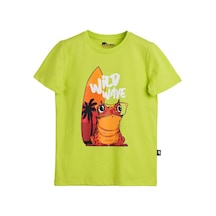 Bad Bear Wave Çocuk Tişört 24.06.07.002-c120 SARI