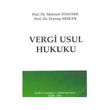 Vergi Usul Hukuku Mehmet Tosuner ( 2.El ) Çizik Yerleri Vardır