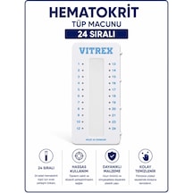 Hematokrit Tüp Macunu 24 Sıralı