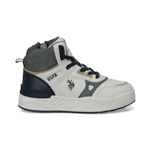 Uspoloassn U.s. Polo Assn. Geoly Jr Bej Erkek Çocuk High Sneaker Bej-hakı