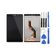 Samsung Galaxy Tab A8 Sm-t295 Uyumlu Servis Dokunmatik Set Siyah + Tamir Seti