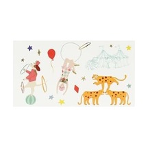 - Circus Temporary Tattoos - Sirk Geçici Dövmeler X2