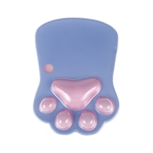 Hangfox Sevimli Kedi Pençesi Tasarımı, Ergonomik Bilek Destekli Kaymaz Mouse Pad