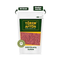 Meşhur Mardin Midyat Yöresinden Doğal Şifa Kaynağı Yerli Hasat Öğütülmüş Sumak Rhus 90gr.