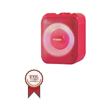 Torima D13 Taşınabilir Kablosuz Bluetooth Hoparlör Kırmızı