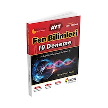 Aydın Ayt Fen Bilimleri 10 Deneme