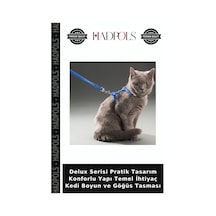 Delux Serisi Pratik Tasarım Konforlu Yapı Temel İhtiyaç Kedi Boyun Ve Göğüs Tasması