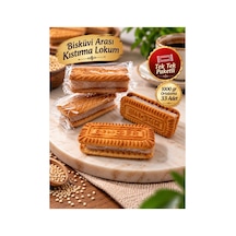 Bisküvi Arası Kıstırma Lokum 1000 Gr Finger Bisküvili