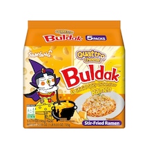 Samyang Buldak Quattro Cheese Ramen Noodle 5li Paket