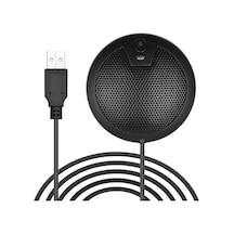 Springsun Mikrofon Usb Masaüstü Kondansatör Mikrofon 360 Çok Yönlü Mikrofon 2m Uzunluğunda Kablolu Tip-c Fiş