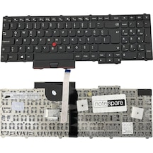 Lenovo Uyumlu Thinkpad P71 20hk0026tx, P71 20hk0028tx Klavye Siyah Tr Çerçeveli