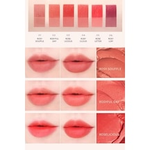 Uzun Süre Kalıcı, Bulaşma Yapmayan, Kadifemsi Bitiş Sunan Tint Dare Tint Melty Velvet Rosyful Day