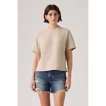 Levi's Garment Dye Vintage Ss Bej Kadın T-shirt-13217 Gri