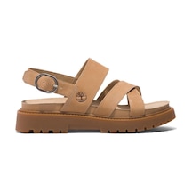 Timberland Clairemont Way Backstrap Sandalet Kadın Ayakkabısı Tb0a61t4en31 Bej