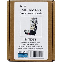 Hobbytime 241 1/48 Ölçek, Mb Mk. H-7 Fırlatma Koltuğu, 2 Adet, 3d Yazılmış Reçine Detay Parçası-59157