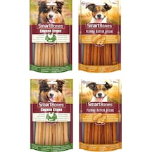 Smartbones 2 Çeşit Karma Stick Köpek Ödülü 5 Li 100 Gr. X 4 Adet