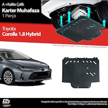S-dizayn Toyota Corolla 1.8 Hybrid Çelik Karter Muhafaza Koruma 2019 Üzeri A+ Kalite