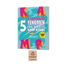 Fenomen 5. Sınıf 1. Dönem Tüm Dersler Kamp Kitabı Ve Telefon Standı