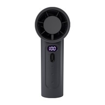 Xinqi Trading Yaz Soğutucu Masaüstü Fan Türbini Handhd Fan Siyah Srnla6 Sarı - Siyah