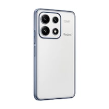 Newface Xiaomi Poco X6 Pro Kılıf Razer Lensli Silikon - Açık Mavi