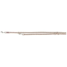 Trixie Cavo Ayarlanabilir Köpek Gezdirme Kayışı L - Xl, Pudra Pembesi - Kum Beji, 2 M X 18 Mm Açık Mavi