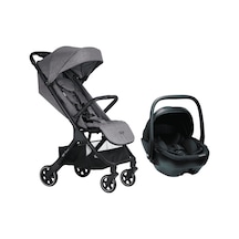 Mını By Easywalker Buggy Snap Travel Sistem Bebek Arabası Soho Grey - Guardix Anne Kucağı Siyah