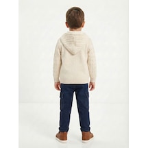 Xo Kids Erkek Çocuk 3lü Alt Üst Takım 6-9 Yaş 13205 Ekru
