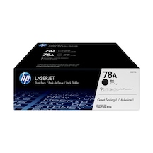 Hp 78A-Ce278Ad Siyah Toner Ikili Paket (2X2.100 Sayfa