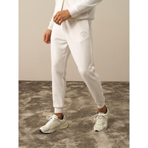 Xint Ekru Pamuk Dokulu Regular Fit Sweat Pantolon 380157