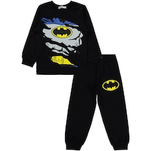 Batman Erkek Çocuk Pijama Takımı 2-5 Yaş Siyah 22d94820124s1