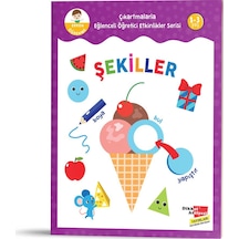 Şekiller - Çıkartmalarla Eğlenceli Öğretici Etkinlikler Serisi N11.2289