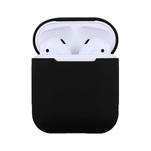 Apple Airpods 2/1 Nesil Uyumlu Kılıf Silicone Fit Silikon Black