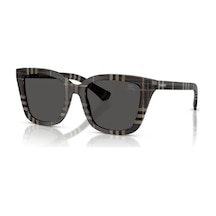 Burberry Be4487 419987 52 Kadın Güneş Gözlüğü Koyu Gri