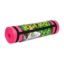 Özel Üretim Cosfer Nbr Mat 10 Mm Yoga Mat Pembe Günlük Ev Antrenman