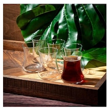 Lav Lal 6'lı Çay Bardağı - 170 Ml Şeffaf