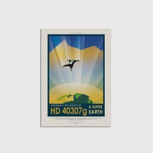 Nasa A Super Earth Experience The Gravity Of Çerçevesiz Poster Duvar Dekorasyonu Pn11p120