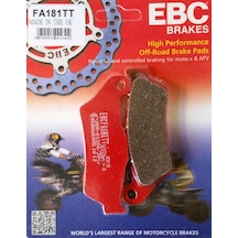 Ebc Fa181tt Carbon Ön Balata Exc250, Xtz660, Tt600, G450 X