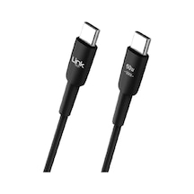 Safe Type-c - Type-c 60w Hızlı Şarj Kablosu 1mt Siyah Diğer