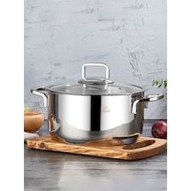 Vnt 1010 Vento Çelik 18 Cm Derin Tencere İnox