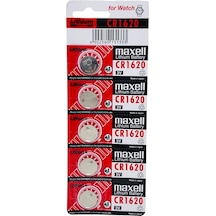 Maxell CR1620 Lityum Hafıza Saat Pili 5 x 2'li