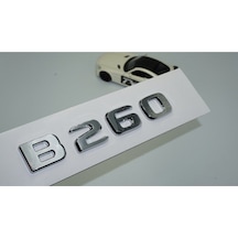 B260 Bagaj Krom Abs 3m 3d Yazı Logo Benz İle Uyumlu